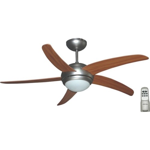 FAN VENTILATION WITH LIGHT UNITED UCF-665 132cm BROWN